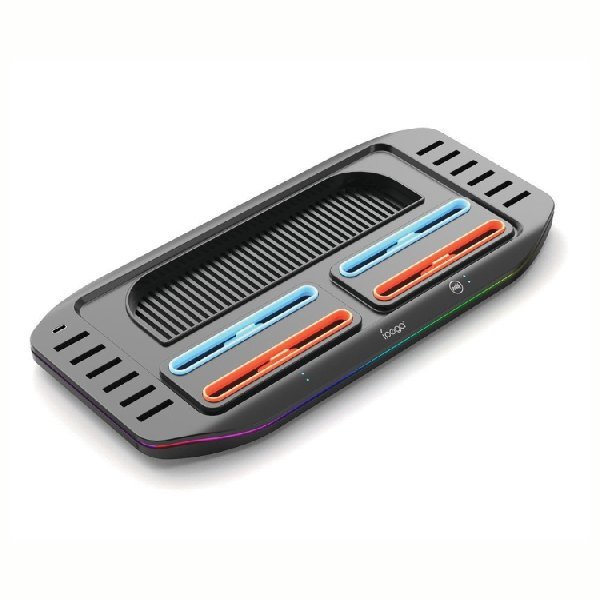 iPega SW2210 Multifunkčný Nabíjací RGB Stojan pre Nintendo Switch 2, Black 
