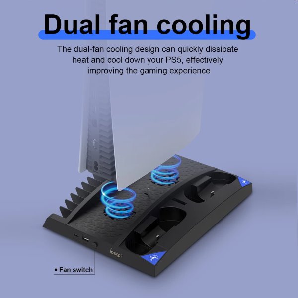 iPega P5013 PlayStation 5, Dualsense, Pulse 3D dock 