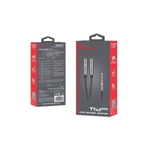 Genesis Thul 200 Headset adapter 