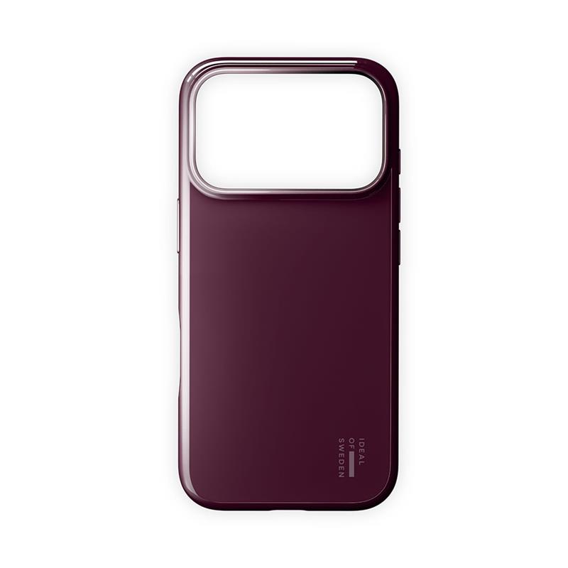 iDeal Slim Case MagSafe iPhone 17 Pro Glossy Cherry 