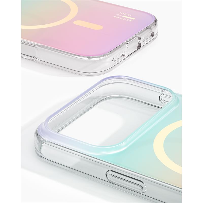 iDeal Fashion Clear Case MagSafe iPhone 17 Pro Shimmer 