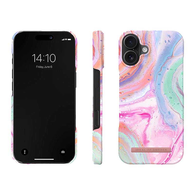 iDeal Fashion Printed Case MagSafe iPhone 17 Pastel Marble 