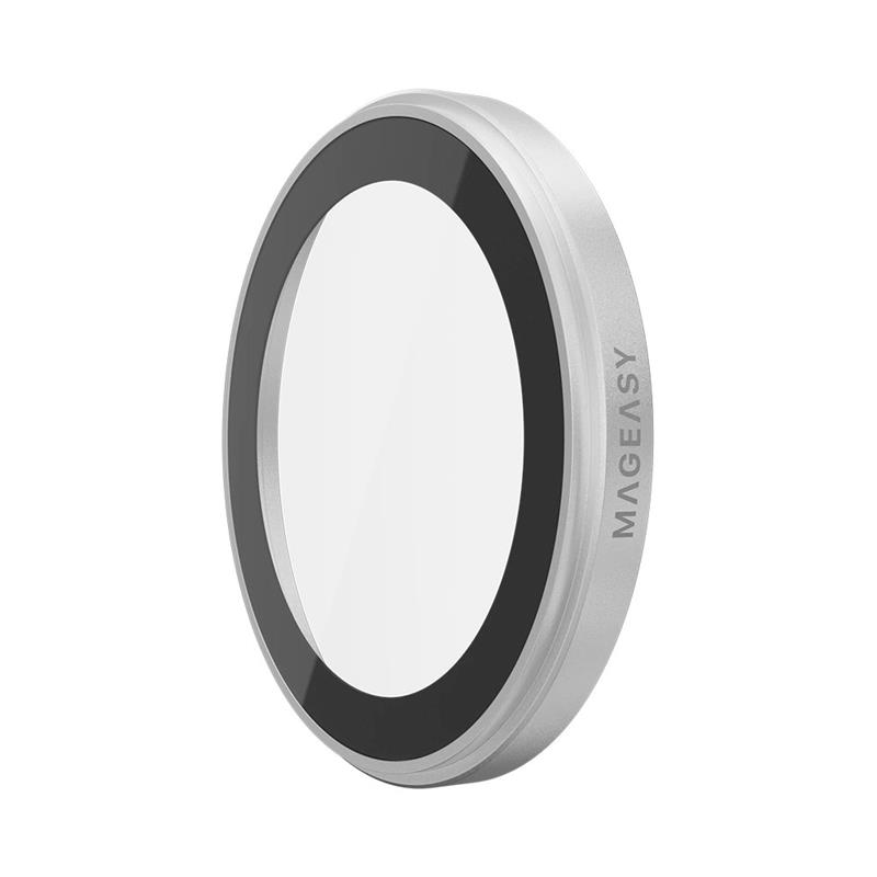 SwitchEasy Lenz Sapphire Camera Lens Protector pre iPhone 17 - Silver 