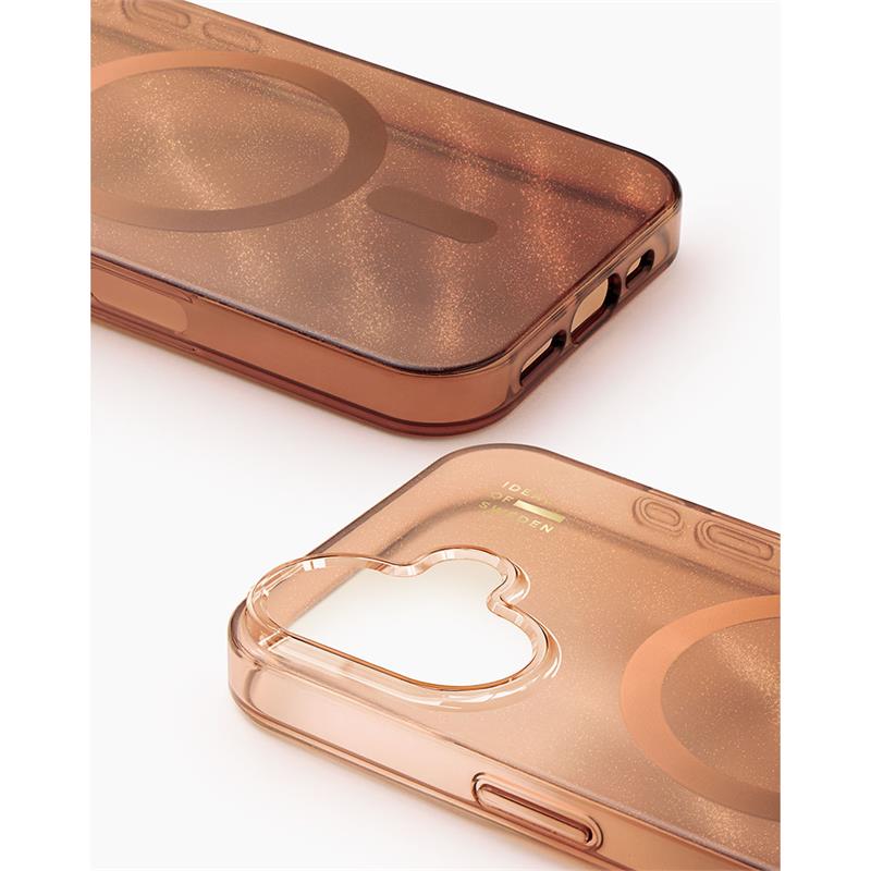 iDeal Silicone Case MagSafe iPhone 17 Mocha Mousse 