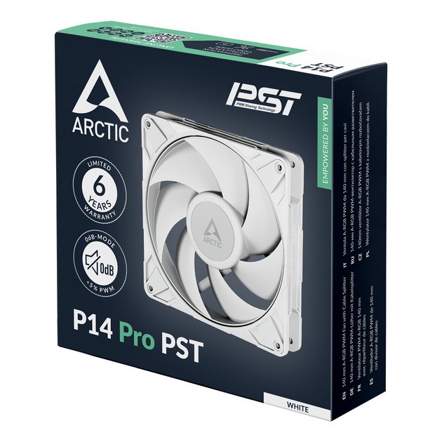 Arctic ventilátor P14 Pro PST (White) 
