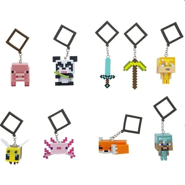 Kľúčenka Backpack Buddies Mystery (Minecraft) 