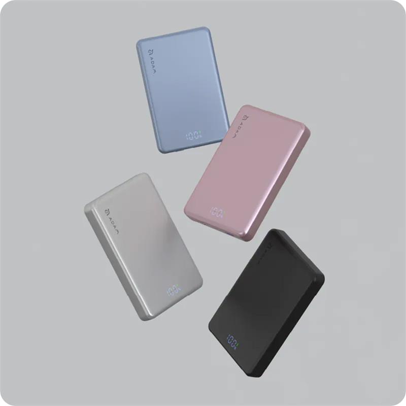 Adam Elements VIONTA L10 Ultra Slim Magnetic Power Bank 10.000 mAh - Silver 