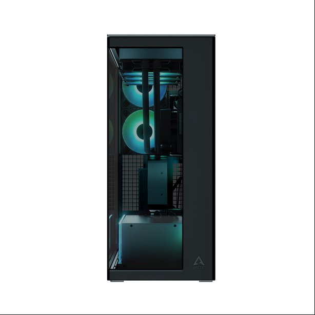 ARCTIC Premium PC Case Xtender VG (Tinted Glass), Vertical GPU Mounting, E-ATX 