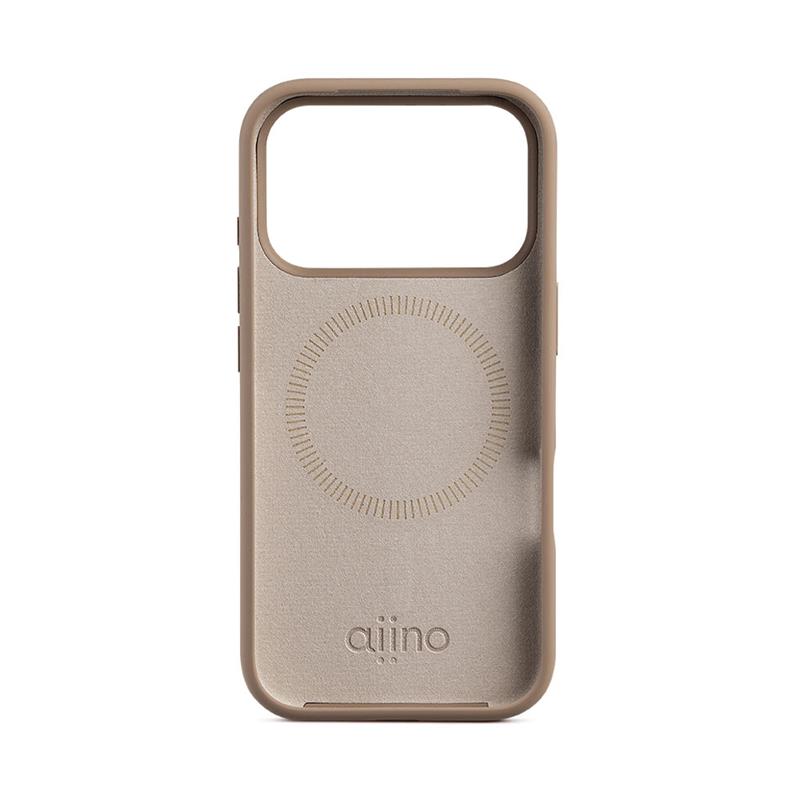 Aiino - Allure Case with magnet for iPhone 17 Pro - Moka 