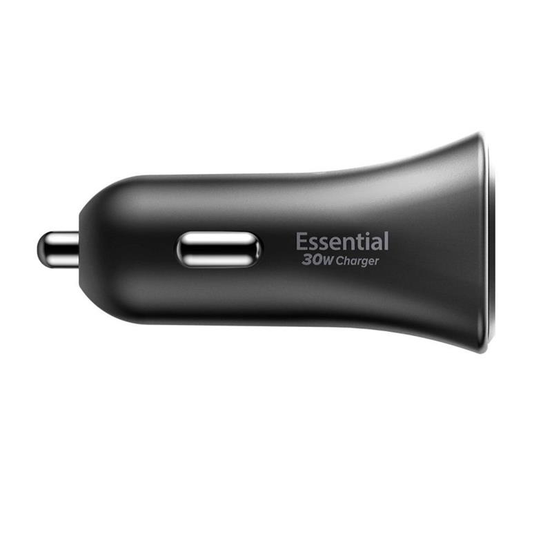 Spigen nabíjačka do auta Essential EV301 30W - Black 