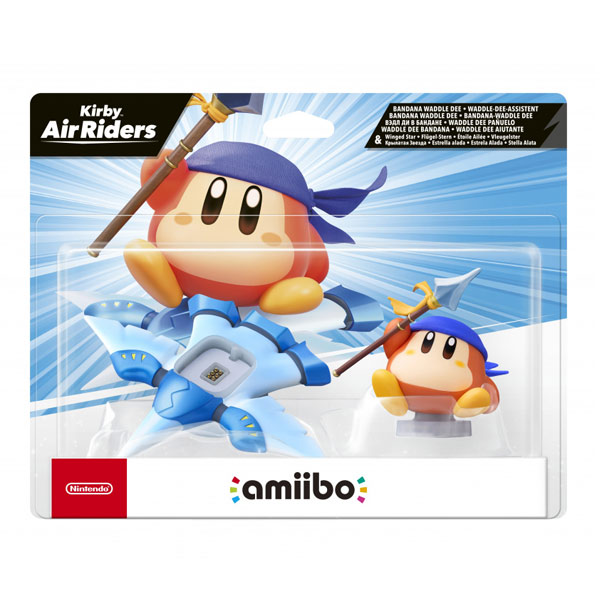 amiibo Bandana Waddle Dee & Winged Star (Kirby Air Riders) 