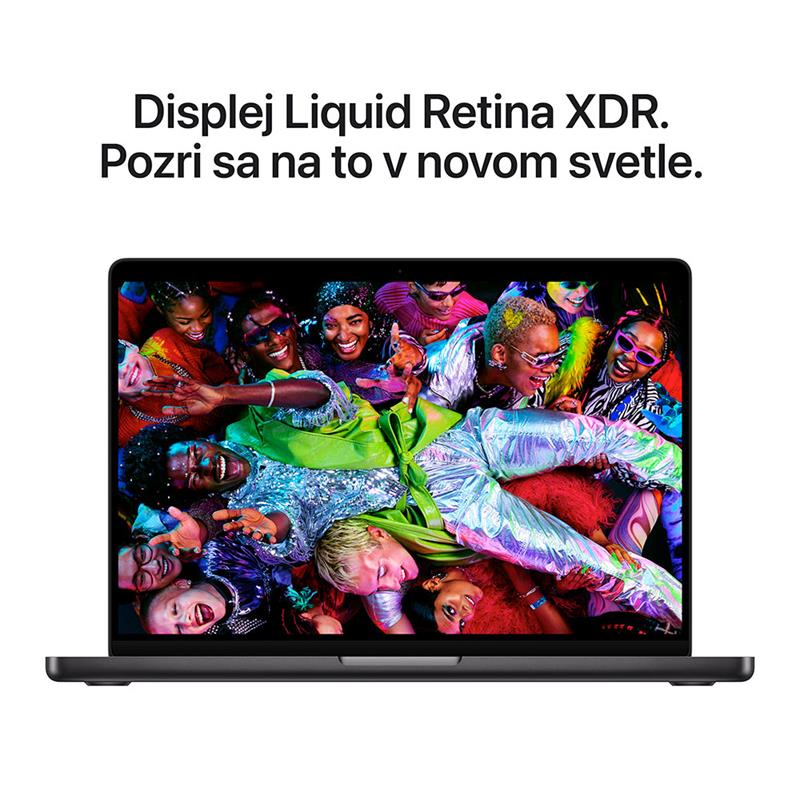 MacBook Pro 14" Apple M5 10C CPU 10C GPU 16GB 1TB Kozmický čierny SK 