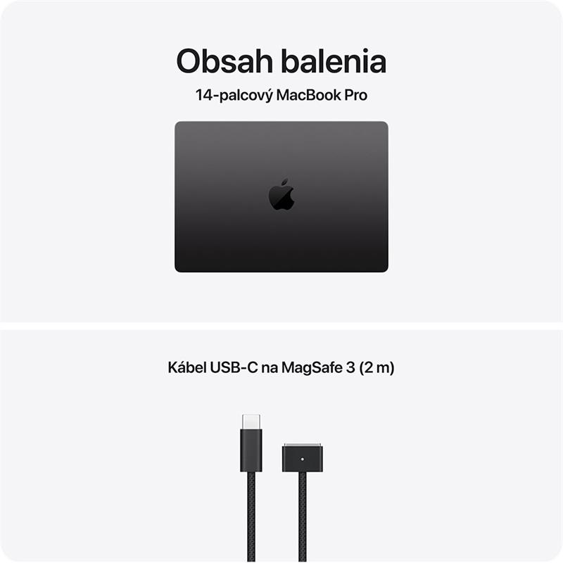MacBook Pro 14" Apple M5 10C CPU 10C GPU 16GB 1TB Kozmický čierny SK 