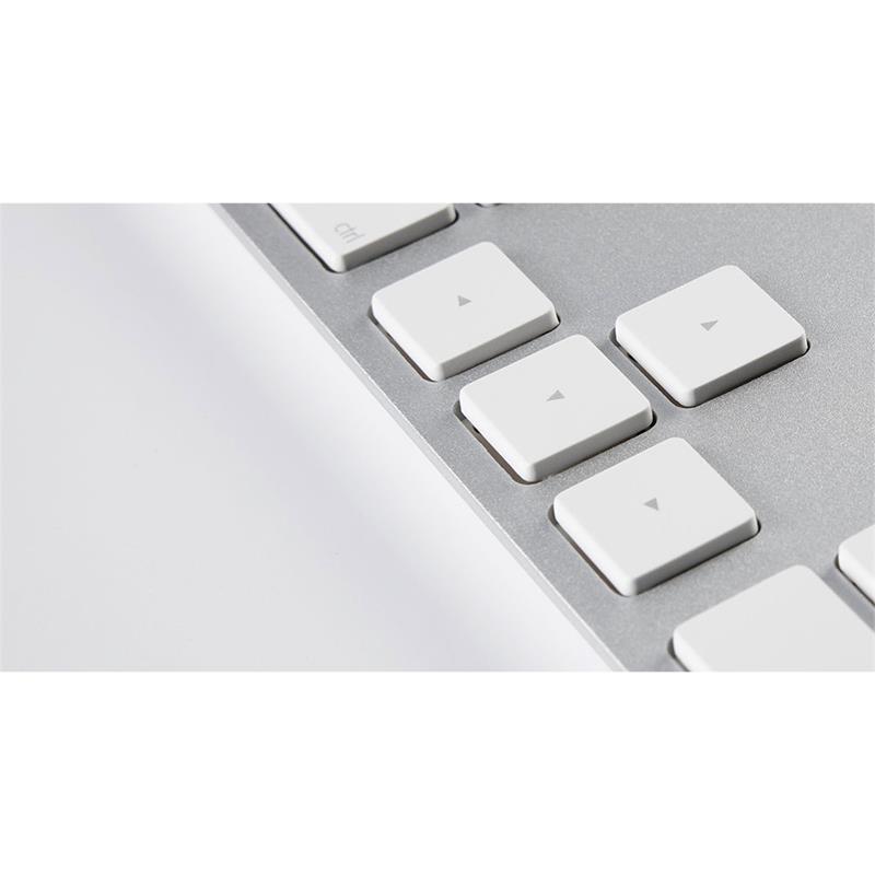 LMP klávesnica Large Font Wired USB Keyboard pre Mac 110 keys EN layout - Silver 