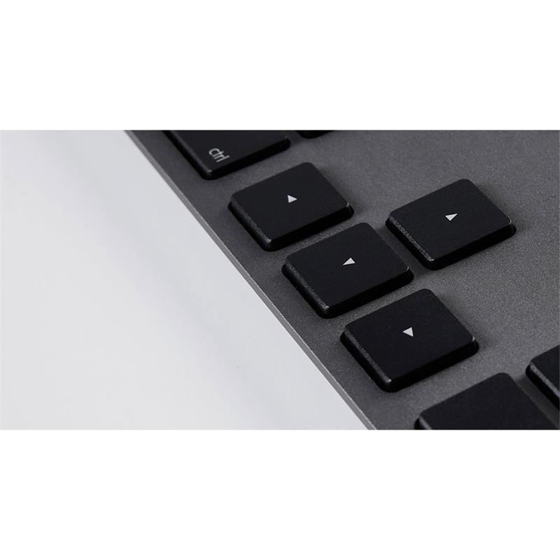 LMP klávesnica Large Font Wired USB Keyboard pre Mac 110 keys EN layout - Space Gray 