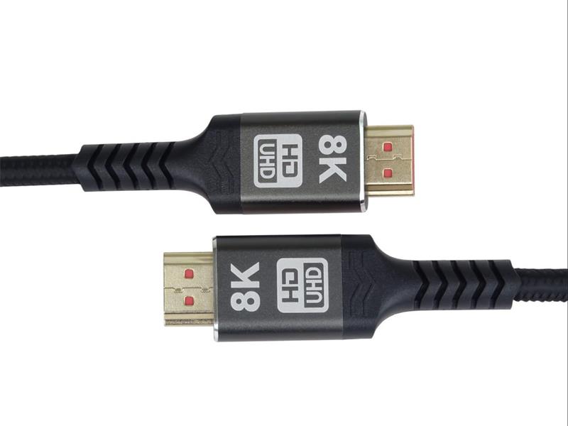 PremiumCord ULTRA HDMI 2.1 High Speed + Ethernet kábel 8K @ 60Hz, pozlátené 1.5m 