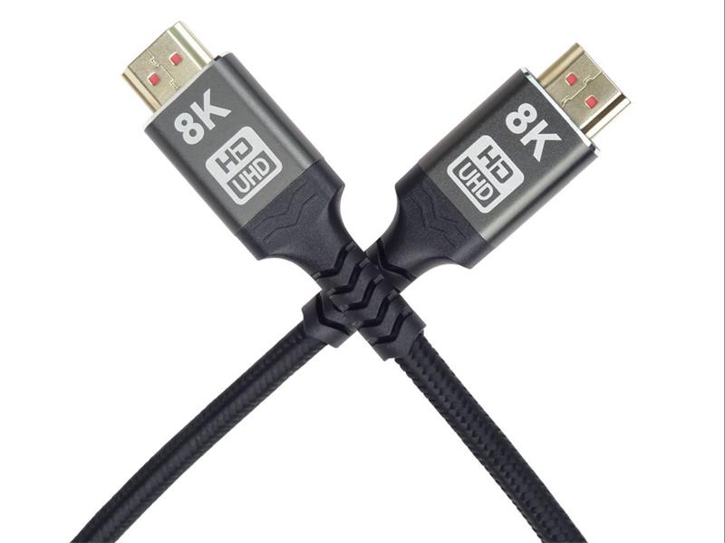 PremiumCord ULTRA HDMI 2.1 High Speed + Ethernet kábel 8K @ 60Hz, pozlátené 1.5m 