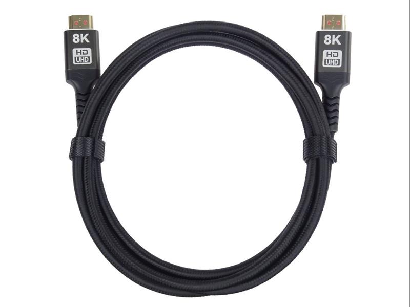 PremiumCord ULTRA HDMI 2.1 High Speed + Ethernet kábel 8K @ 60Hz, pozlátené 1.5m 