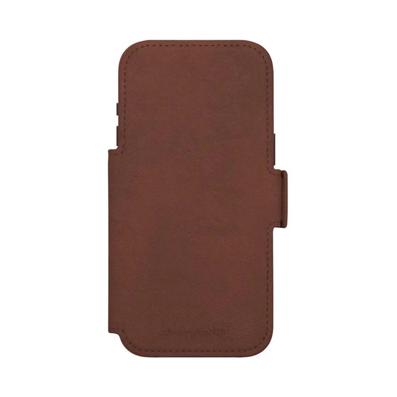 dbramante1928 - Puzdro Lynge s MagSafe pre iPhone 17 Pro, dark tan 