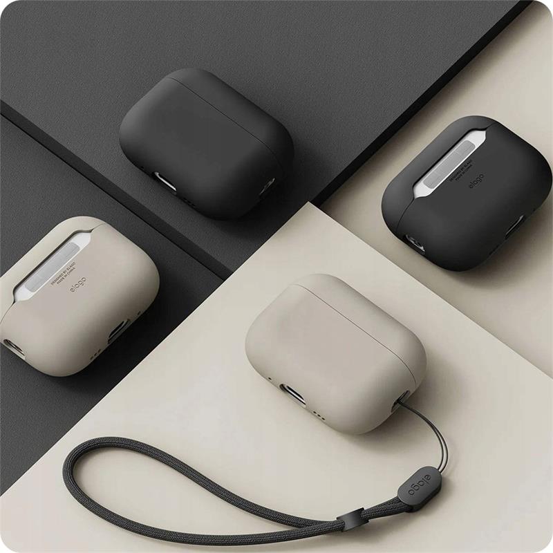 Elago Airpods Pro 3 Liquid Hybrid Strap Case - Stone 