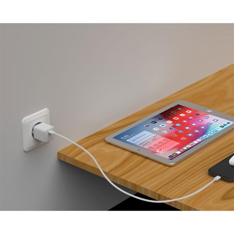 LMP sieťová nabíjačka  USB-C GaN Power Adapter 20W - White 