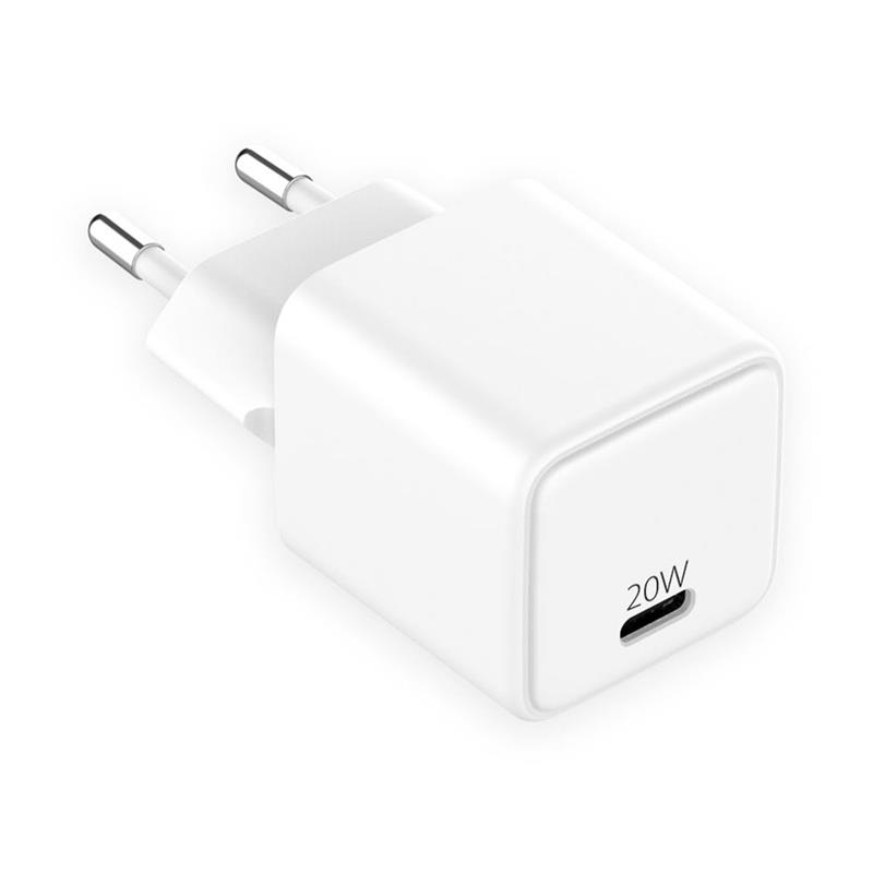 LMP sieťová nabíjačka  USB-C GaN Power Adapter 20W - White 