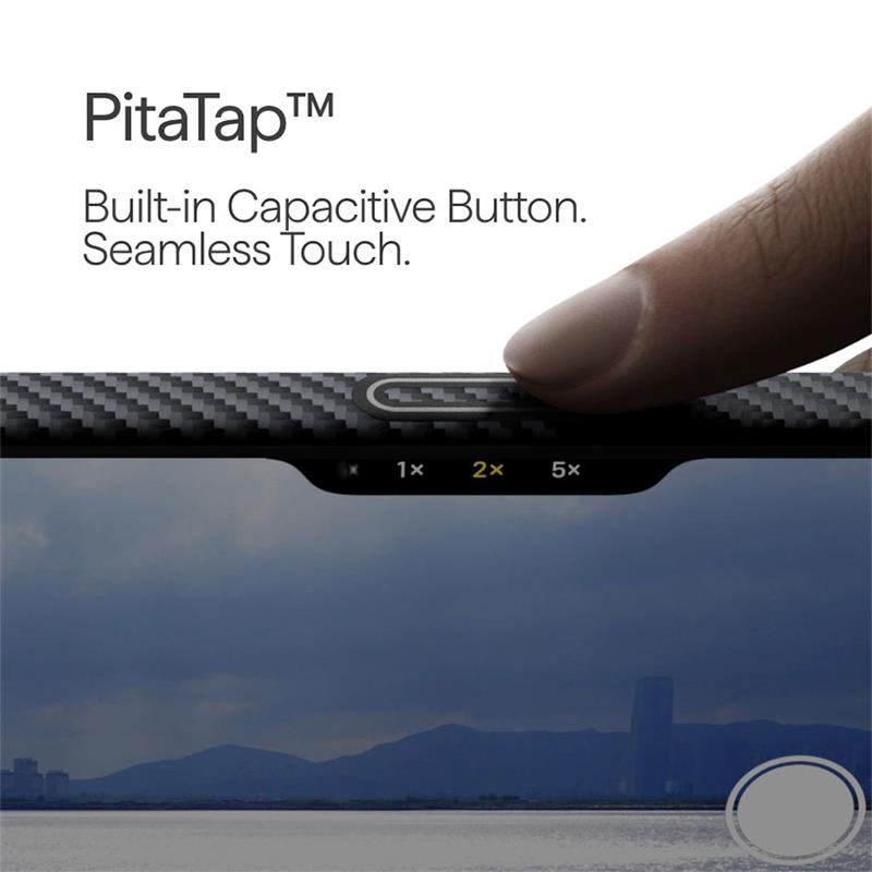 Pitaka kryt Ultra-Slim Case pre iPhone 17 - Black/Grey Twill 