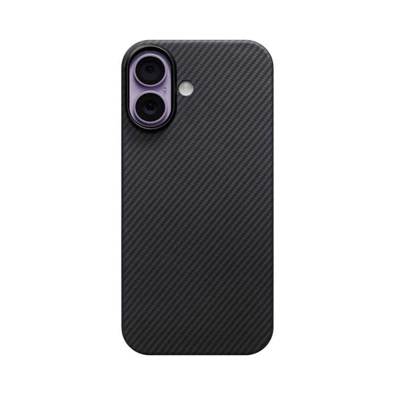 Pitaka kryt Ultra-Slim Case pre iPhone 17 - Black/Grey Twill 