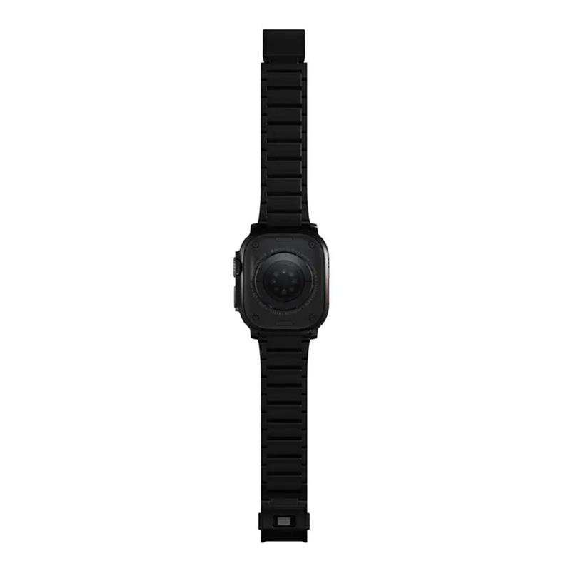 Nomad remienok pre Apple Watch 44-49 mm - Titanium Band/Black Hardware 