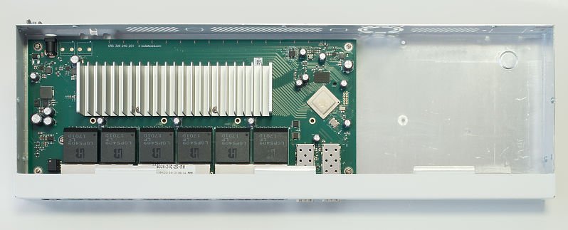 MIKROTIK RouterBOARD Cloud Router Switch CRS326-24G-2S+RM + L5 (800MHz; 512MB RAM; 24x GLAN; 2x SFP+) rack 