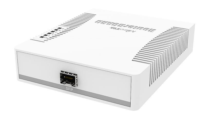 MIKROTIK RouterBOARD 260GS  5-port Gigabit smart switch + 1x SFP (SwitchOS, plastic case + zdroj) 