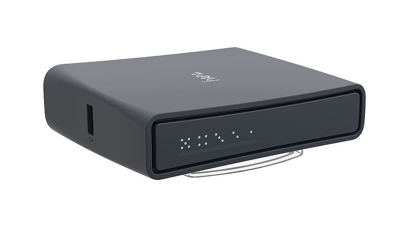 MIKROTIK RouterBOARD hAP AC lite tower + L4 (650MHz, 64MB RAM, 5xLAN switch, 1x 2,4+5GHz, plastic case, zdroj) 
