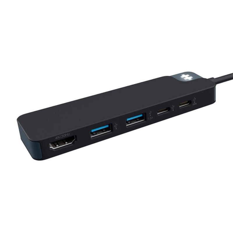 Hyper HyperDrive Flex 5 Port USB-C Hub - Black 