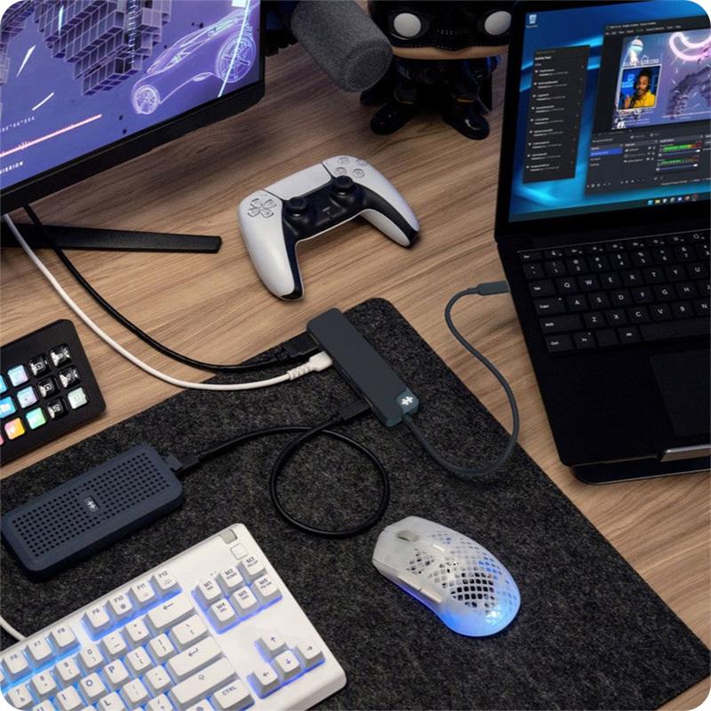 Hyper HyperDrive Flex 5 Port USB-C Hub - Black 