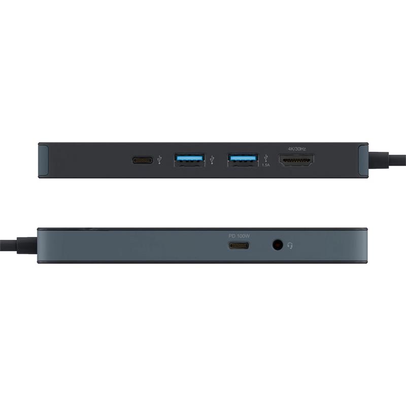 Hyper HyperDrive Flex 8 Port USB-C Hub - Black 