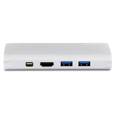 LMP USB-C Travel Dock 9 port - Silver Aluminium 