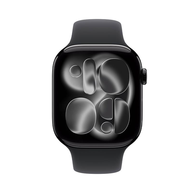 Apple Watch Series 11 GPS 42mm Klavírny čierny hliník s čiernym športovým remienkom - S/M *Rozbalený* 
