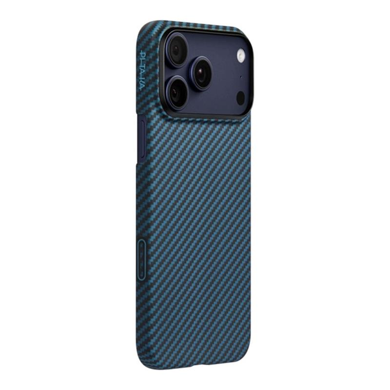 Pitaka kryt Ultra-Slim Case pre iPhone 17 Pro Max - Black/Blue Twill 