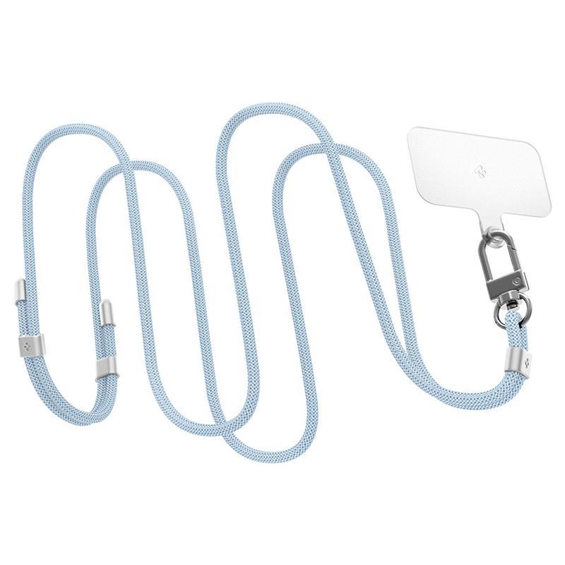 Spigen Cross Body Strap + Wrist Strap - Mute Blue 
