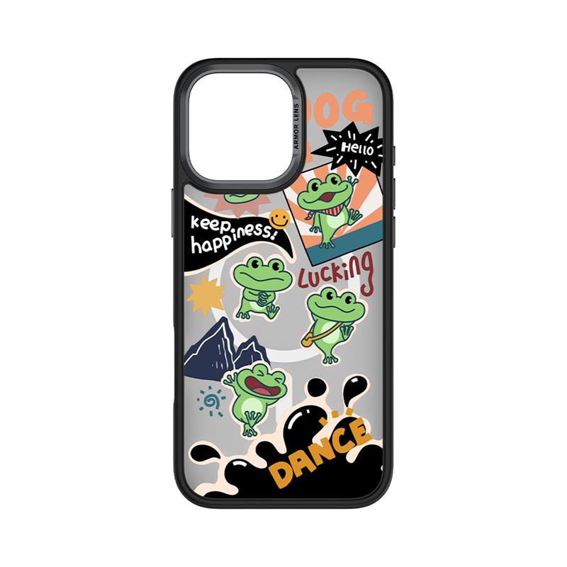 Comma kryt Cultural Series Magnetic Case pre iPhone 16 Pro - Lucky Frog 
