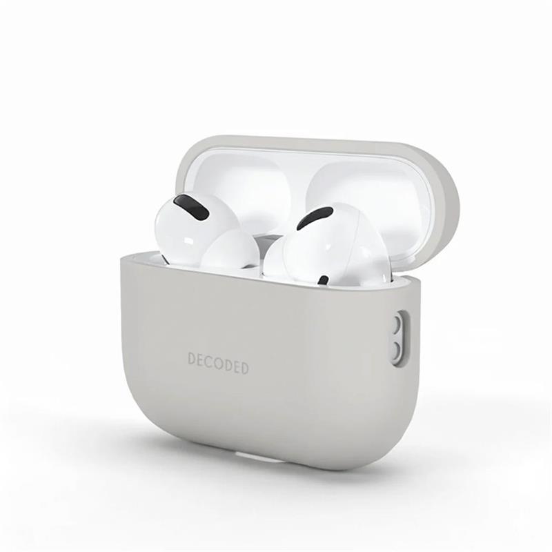 Decoded puzdro Silicone AirCase pre Apple Airpods Pro 3 - Grey 