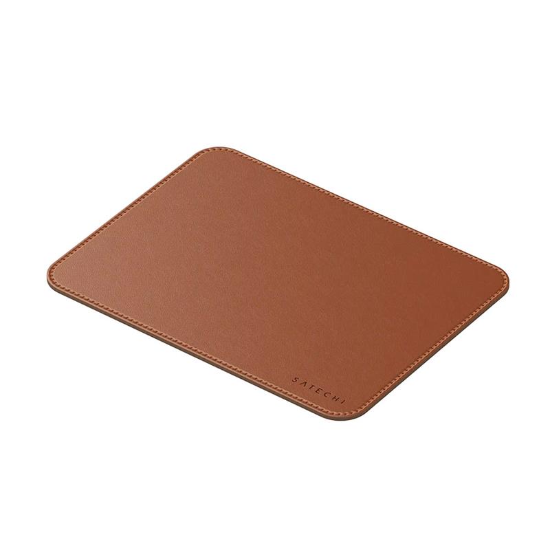 Satechi podložka pod myš Vegan-Leather Premium Mouse Pad - Brown 