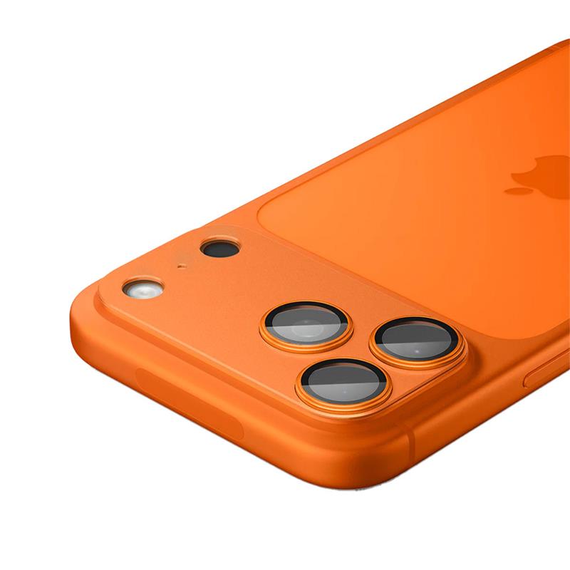 Spigen Glass tR EZ Fit Optik Pro XL pre iPhone 17 Pro - Orange 