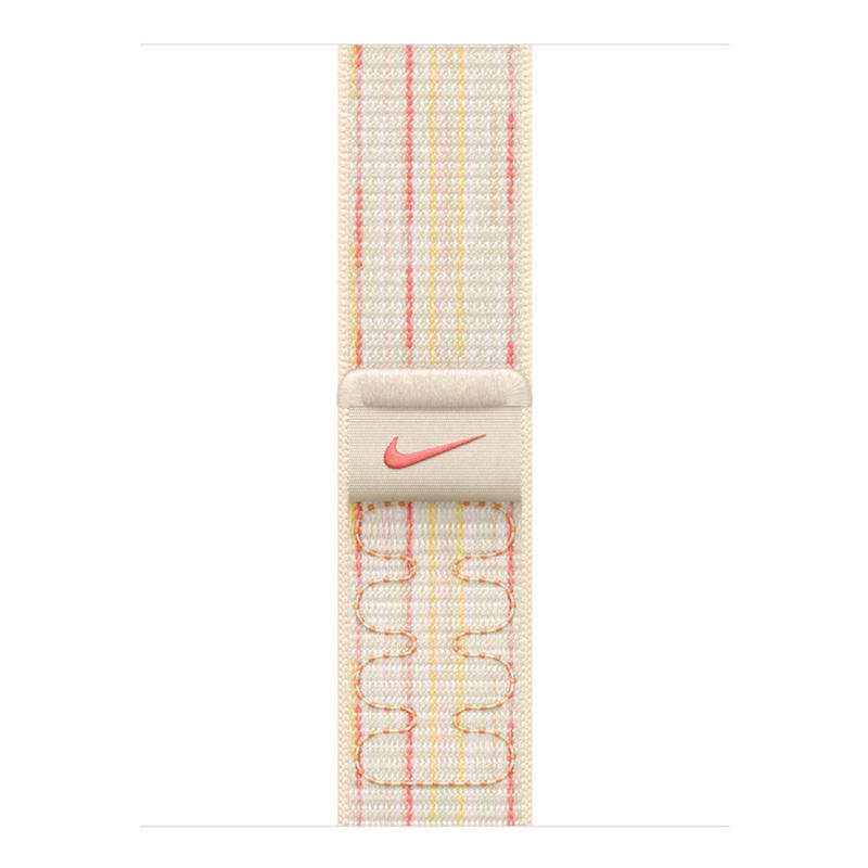 Apple Watch 46mm Starlight/Pink Nike Sport Loop *Vystavený* 