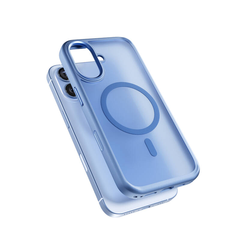 Epico HeroMatte Pro Mag+ Case iPhone 17 Qi2 & Magsafe kompatibilní - hmlovo modrá 