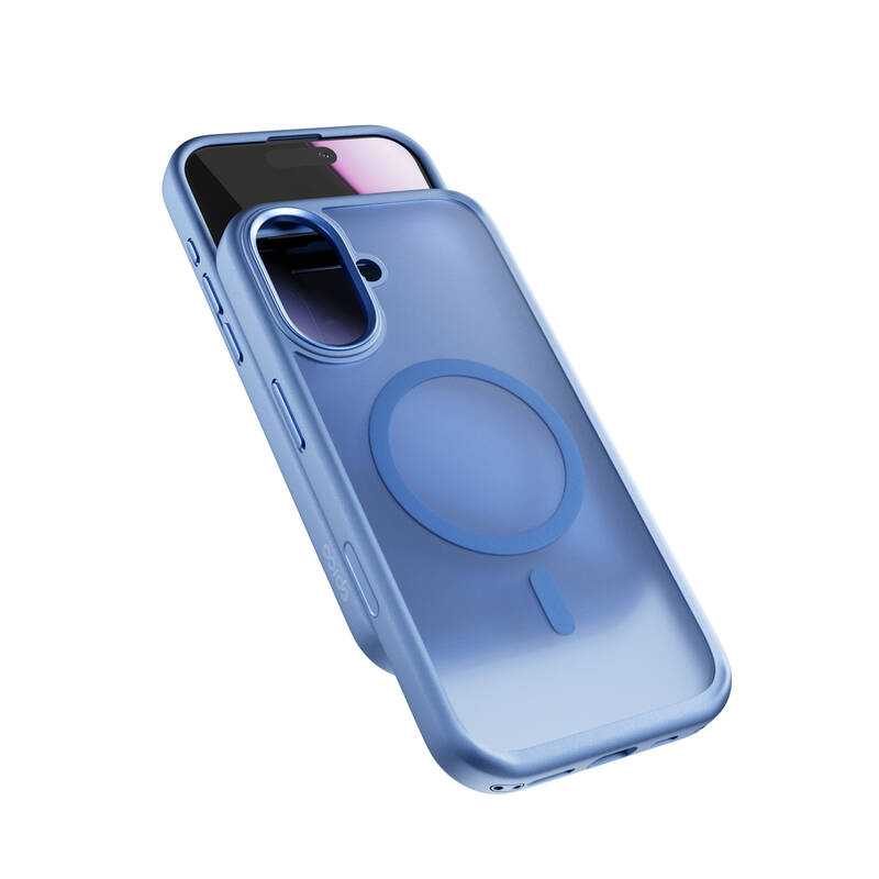 Epico HeroMatte Pro Mag+ Case iPhone 17 Qi2 & Magsafe kompatibilní - hmlovo modrá 
