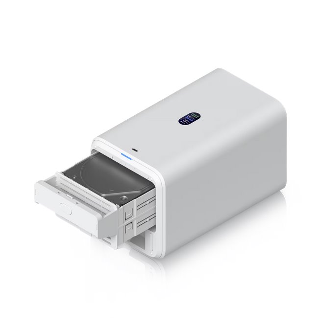 Ubiquiti UniFi UNAS-2   (2x 3,5"HDD; 2,5GLAN, POE++)  biela 