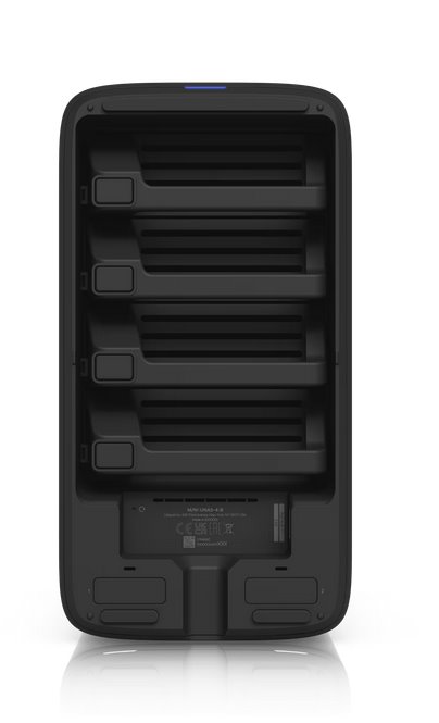 Ubiquiti UniFi UNAS-4   (4x 3,5"HDD + 2x M.2 NVMe; 2,5GLAN, POE+++)  čierna 