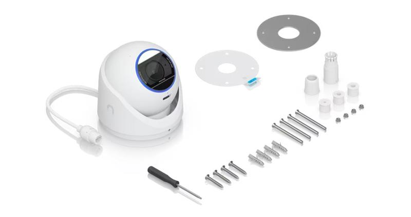 Ubiquiti UniFi Video Camera G6 Pro Turret (8MP, 3864*2160/30sn; 2.6x opt. zoom)  biela 