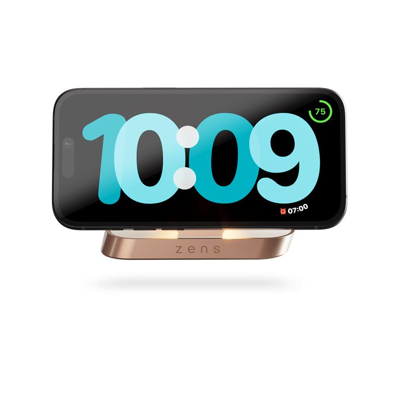 ZENS Magnetic Nightstand Charger Copper *Rozbalený* 